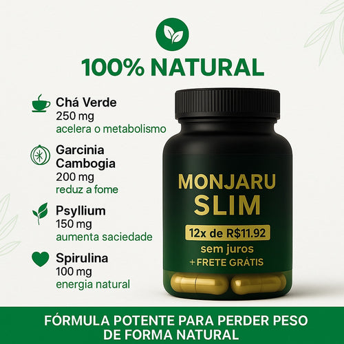 2 Monjaru Slim - Kit com desconto